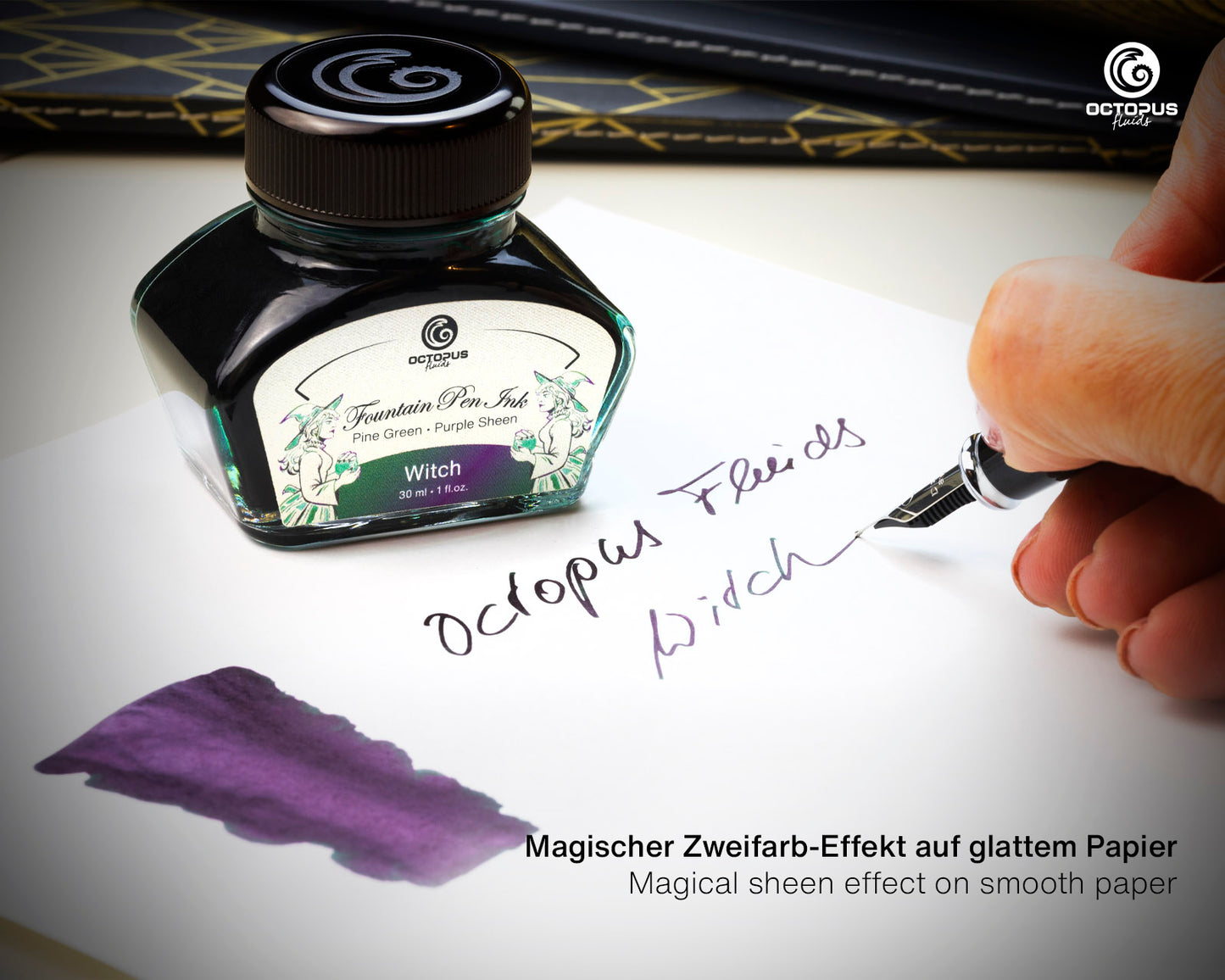 Octopus Fluids Sheen Fountain Pen Ink [30ml]
