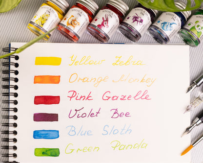 Octopus Fluids Pigement Waterproof Document Proof Write and Draw Ink [6x10ml]