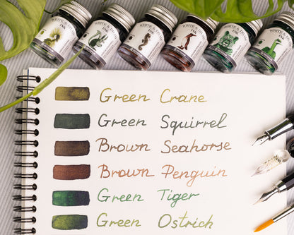 Octopus Fluids Pigement Waterproof Document Proof Write and Draw Ink [6x10ml]