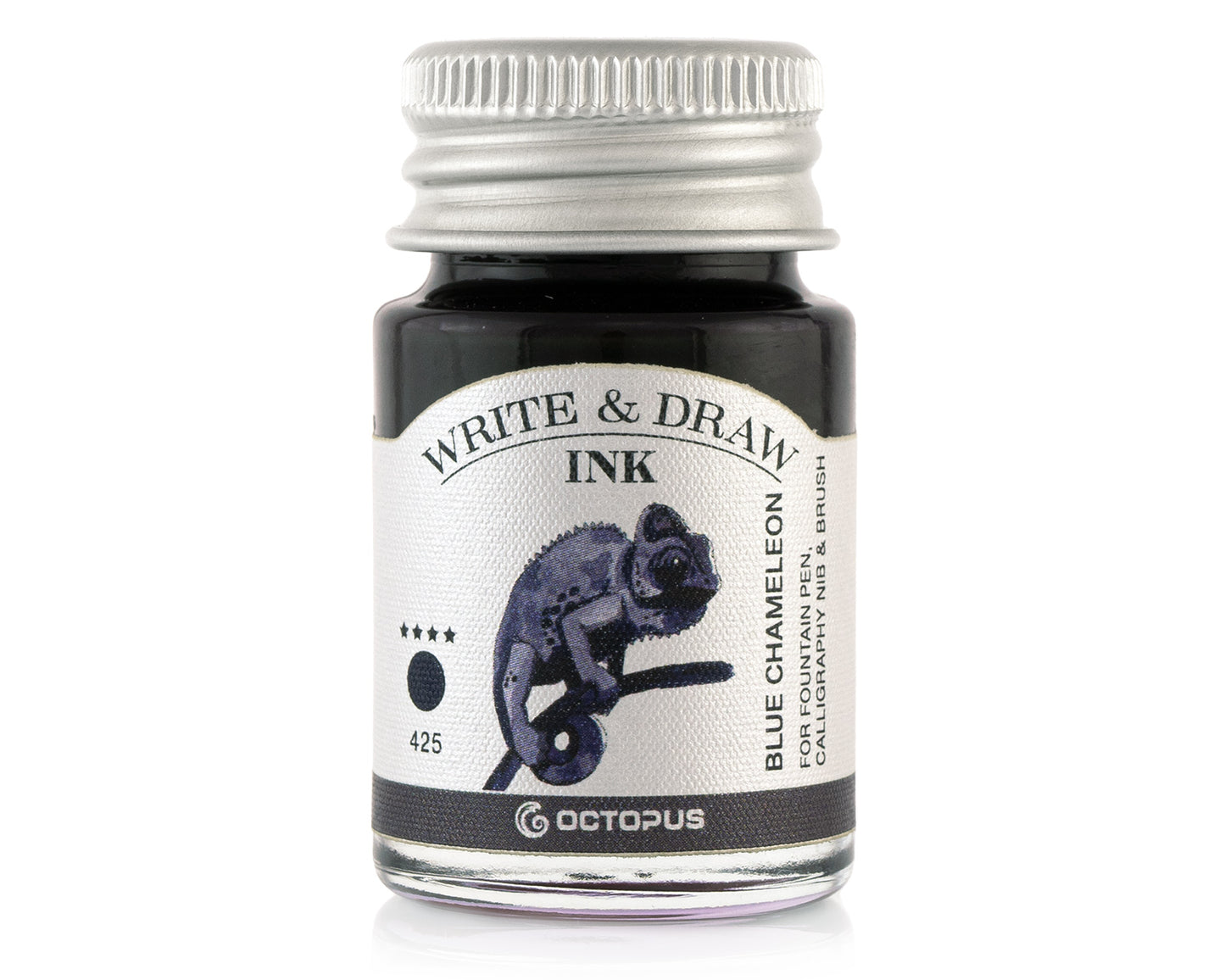 Octopus Fluids Pigmented Waterproof Document Proof Write and Draw Ink [10ml]