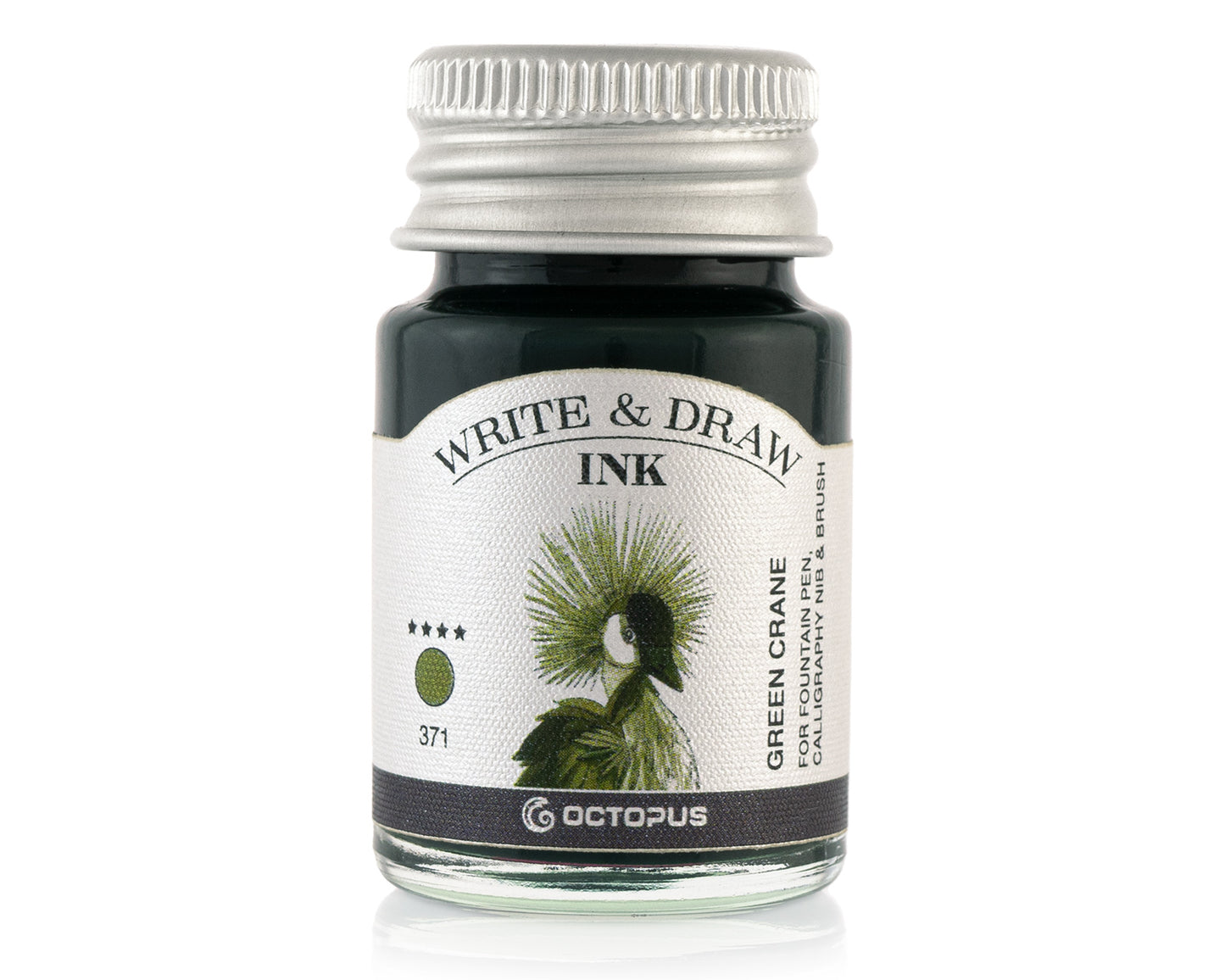 Octopus Fluids Pigmented Waterproof Document Proof Write and Draw Ink [10ml]