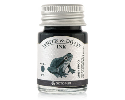 Octopus Fluids Pigmented Waterproof Document Proof Write and Draw Ink [10ml]
