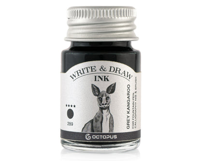 Octopus Fluids Pigmented Waterproof Document Proof Write and Draw Ink [10ml]