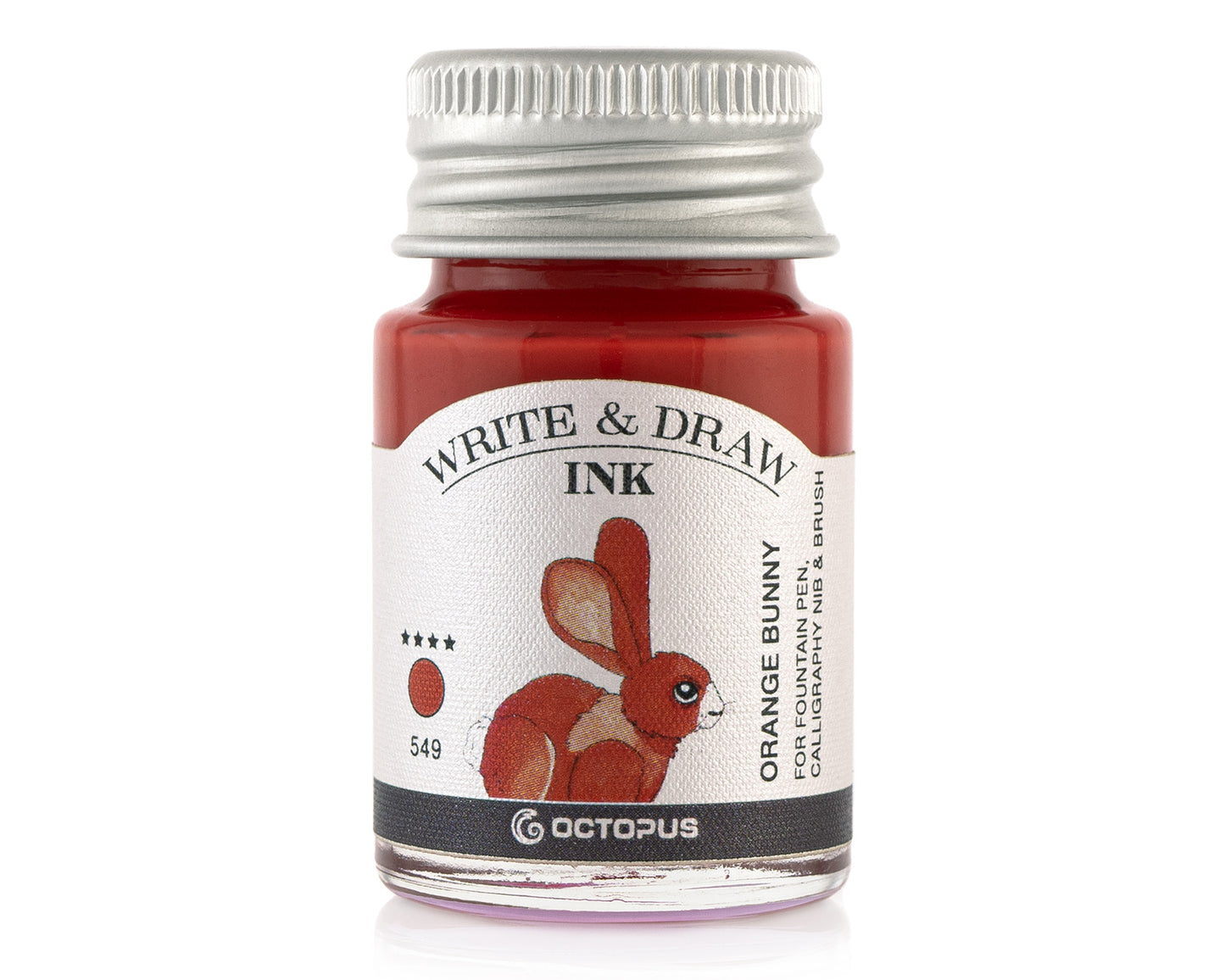 Octopus Fluids Pigmented Waterproof Document Proof Write and Draw Ink [10ml]