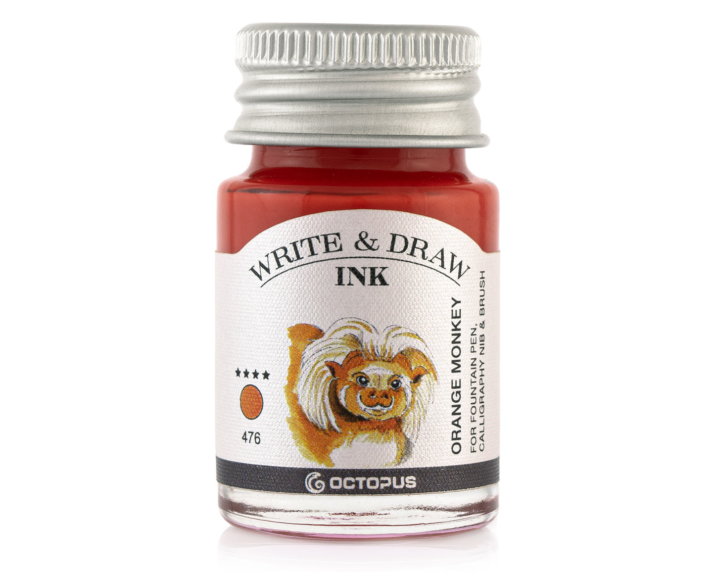 Octopus Fluids Pigmented Waterproof Document Proof Write and Draw Ink [10ml]