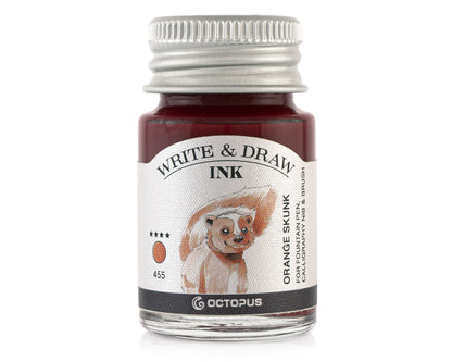 Octopus Fluids Pigmented Waterproof Document Proof Write and Draw Ink [10ml]