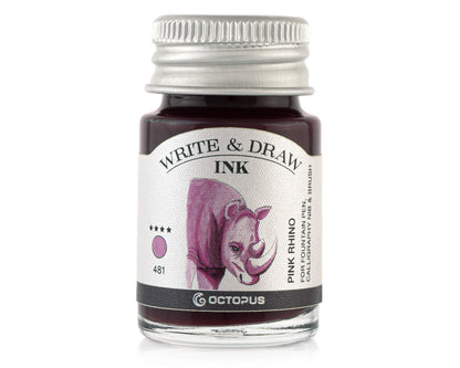 Octopus Fluids Pigmented Waterproof Document Proof Write and Draw Ink [10ml]