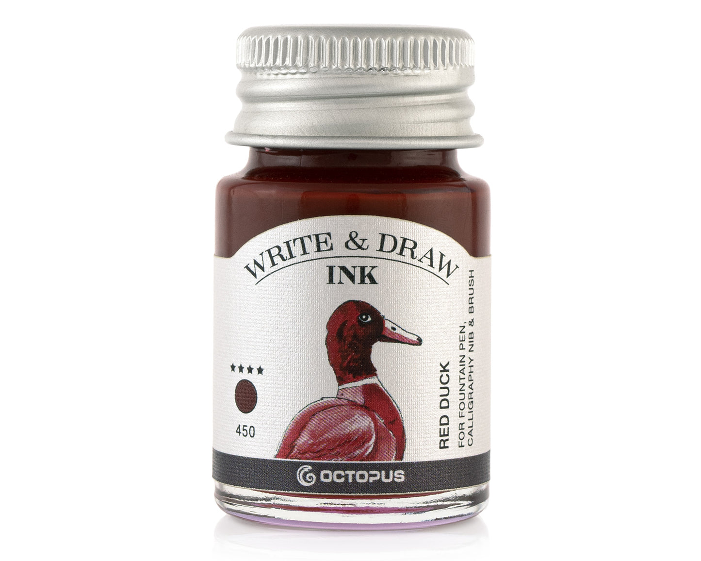 Octopus Fluids Pigmented Waterproof Document Proof Write and Draw Ink [10ml]