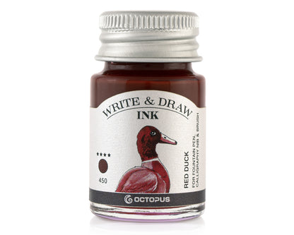 Octopus Fluids Pigmented Waterproof Document Proof Write and Draw Ink [10ml]