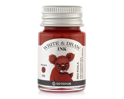 Octopus Fluids Pigmented Waterproof Document Proof Write and Draw Ink [10ml]