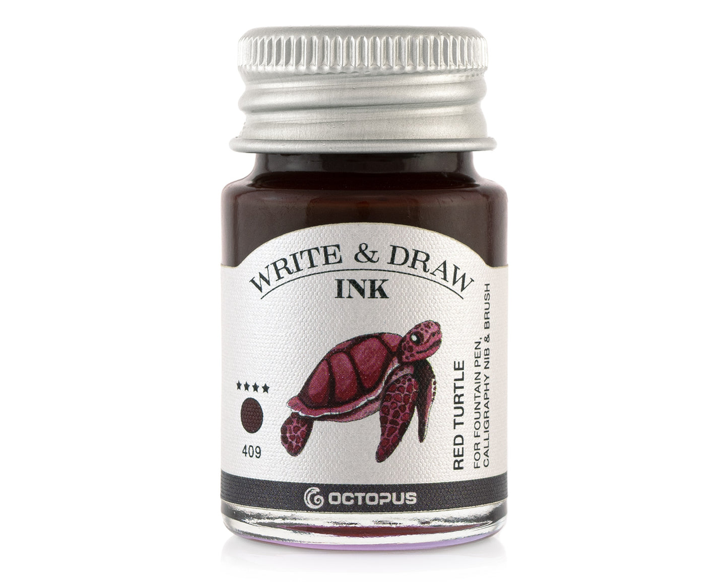 Octopus Fluids Pigmented Waterproof Document Proof Write and Draw Ink [10ml]