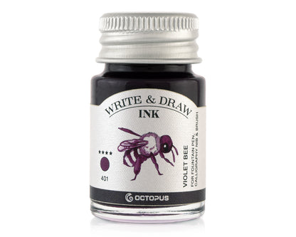Octopus Fluids Pigmented Waterproof Document Proof Write and Draw Ink [10ml]