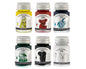 Octopus Fluids Pigement Waterproof Document Proof Write and Draw Ink [6x10ml]