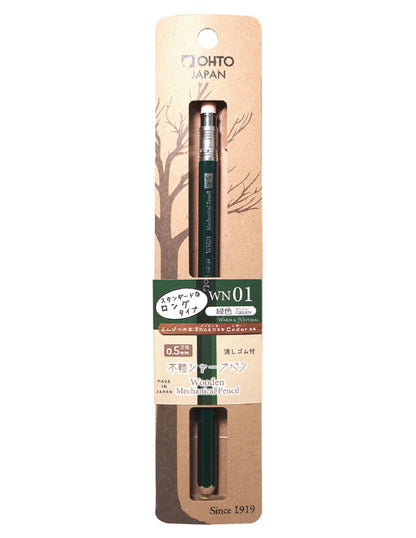 Ohto Japan WN01 Wooden Mechanical Pencil