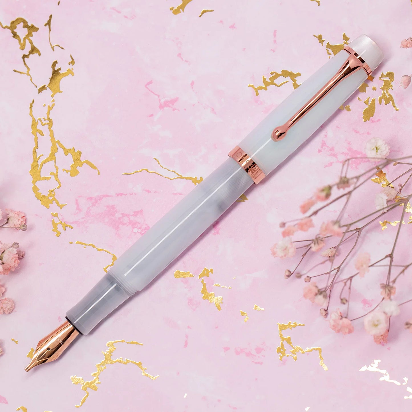 Opus 88 2026 Harmony Fountain Pen Cloud Dancer