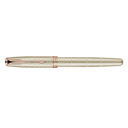 Parker Pen Sonnet 13 Feminine Silver PGT Rollerball Pen