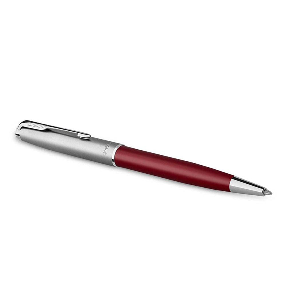 Parker Pen Sonnet Sand Blasted Metal and Lacquer Ballpoint Pen