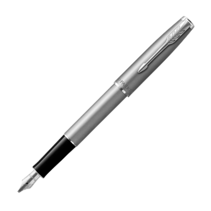 Parker Pen Sonnet Sand Blasted Metal and Lacquer Fountain Pen