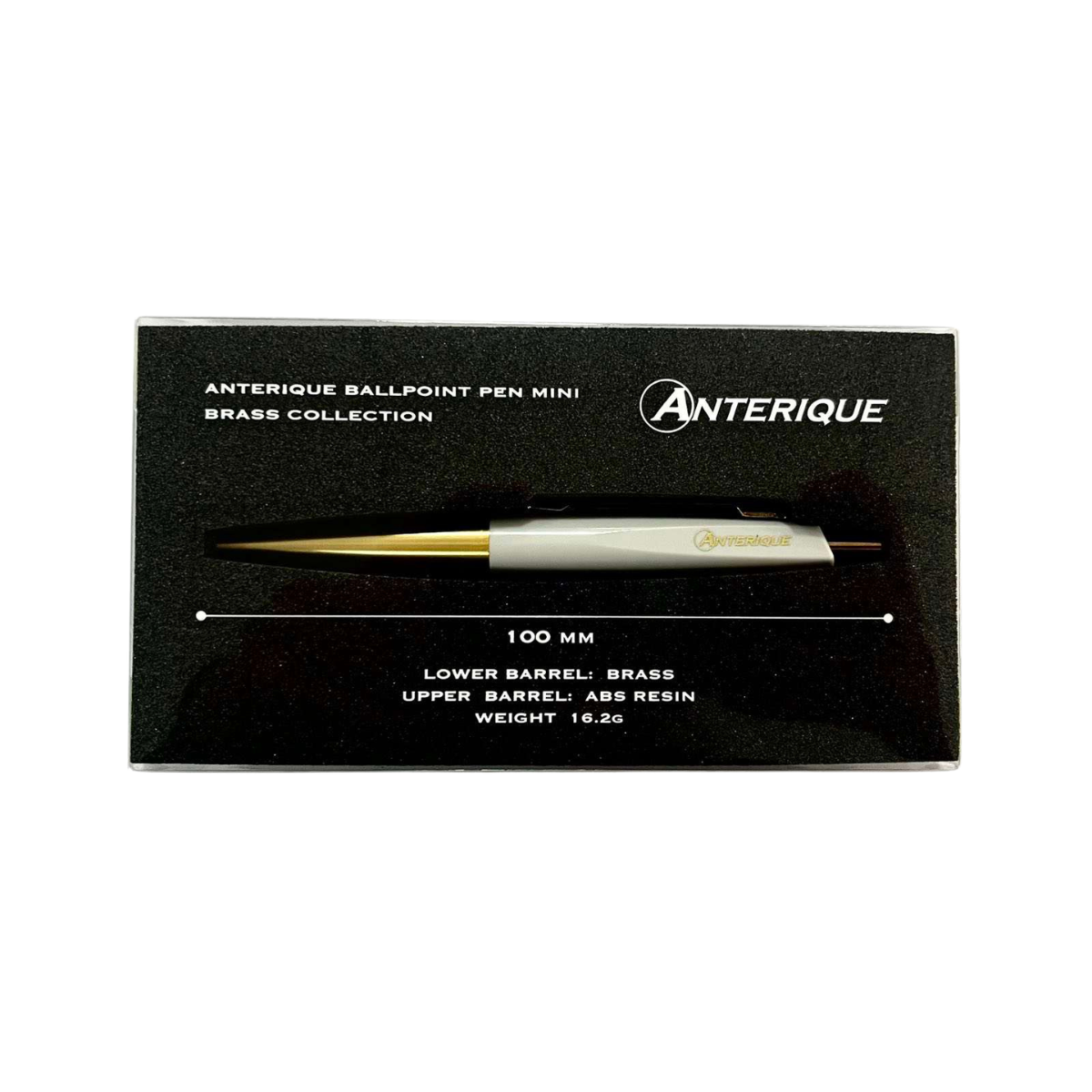 Anterique Mini Ballpoint Pen Brass Edition [0.5mm]