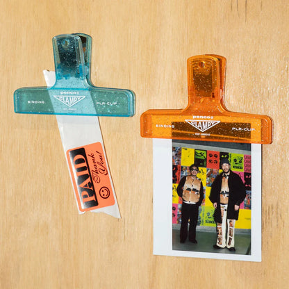 Penco Clampy Plastic Clip Glitter