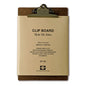 Penco Old School Clipboard (Bronze Clip)
