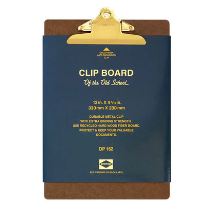 Penco Old School Clipboard (Gold Clip)