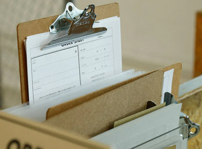 Penco Old School Clipboard (Gold Clip)