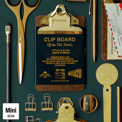 Penco Old School Clipboard (Gold Clip)