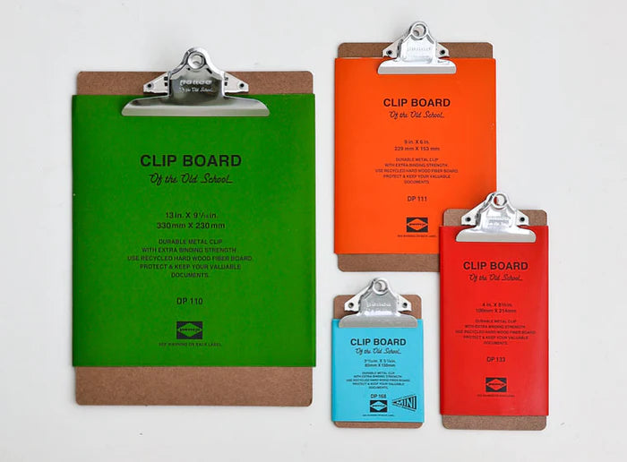 Penco Old School Clipboard (Silver Clip)