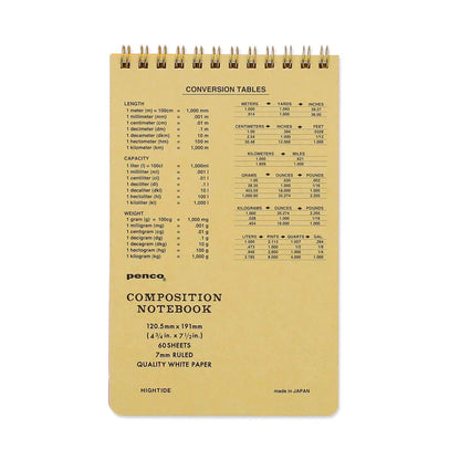 Penco Coil Ruled Notepad