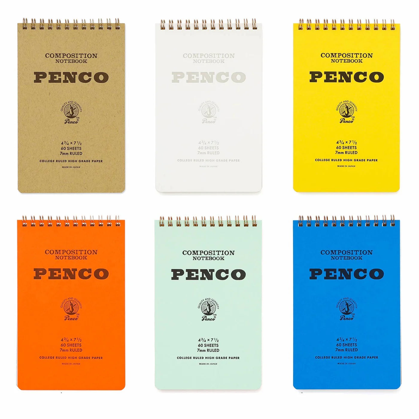 Penco Coil Ruled Notepad