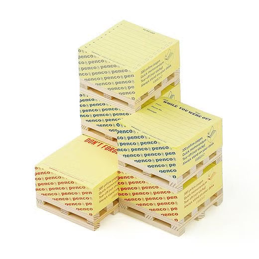 Penco Memo Block on Pallet