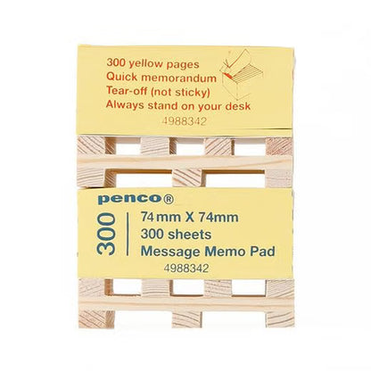 Penco Memo Block on Pallet