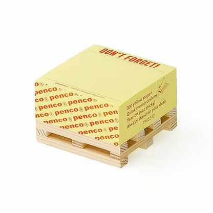 Penco Memo Block on Pallet
