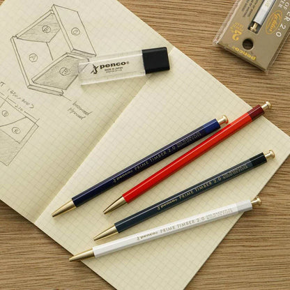 Penco Prime Timber w/ Sharpener Brass