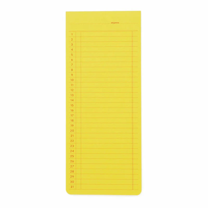 Penco Sticky Memo Pad Monthly & Weekly