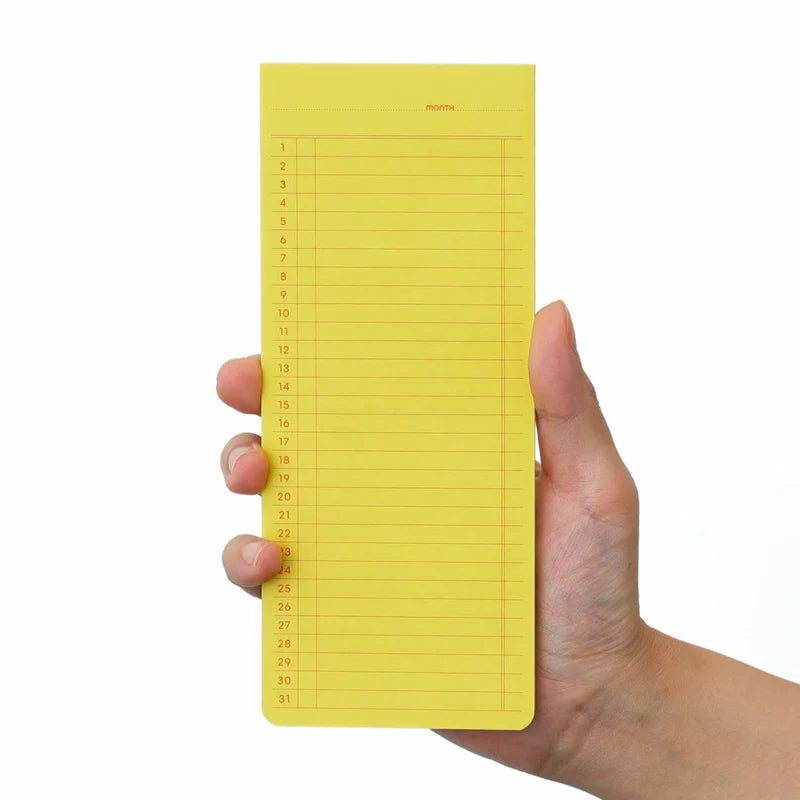 Penco Sticky Memo Pad Monthly & Weekly