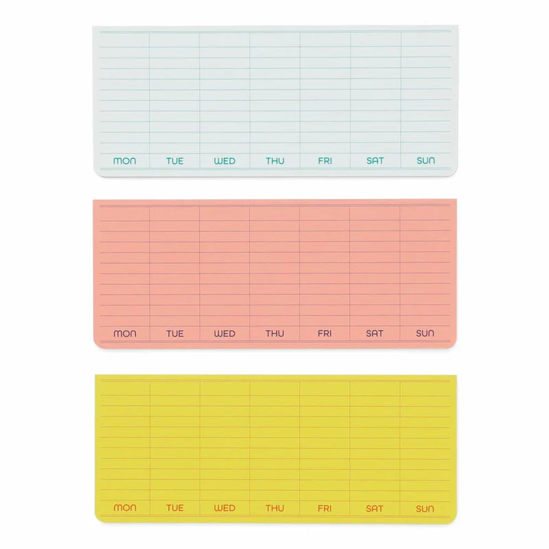 Penco Sticky Memo Pad Monthly & Weekly