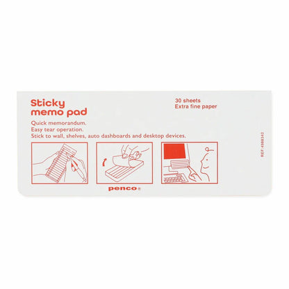 Penco Sticky Memo Pad Monthly & Weekly