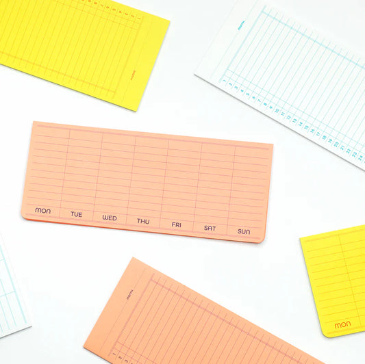 Penco Sticky Memo Pad Monthly & Weekly