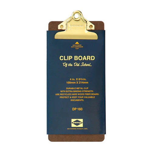 Penco Old School Clipboard (Gold Clip)