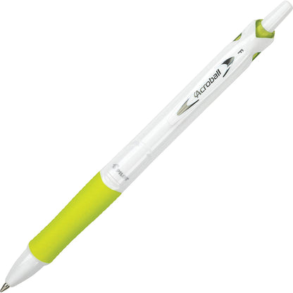 Pilot Acroball White-Barrel Fine Ballpoint Pen [0.7mm]