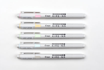 Pilot Kire-na Highlighter Basic and Pale Colors