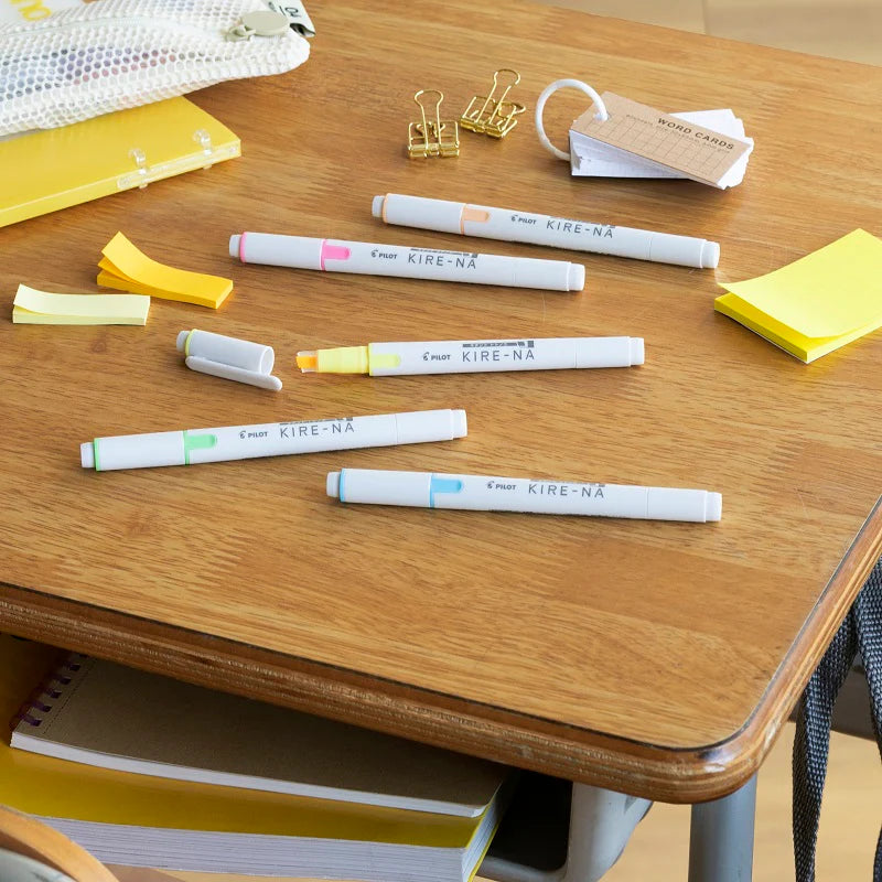 Pilot Kire-na Hightlighter - Basic Color Set of 5