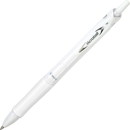 Pilot Acroball White-Barrel Fine Ballpoint Pen [0.7mm]