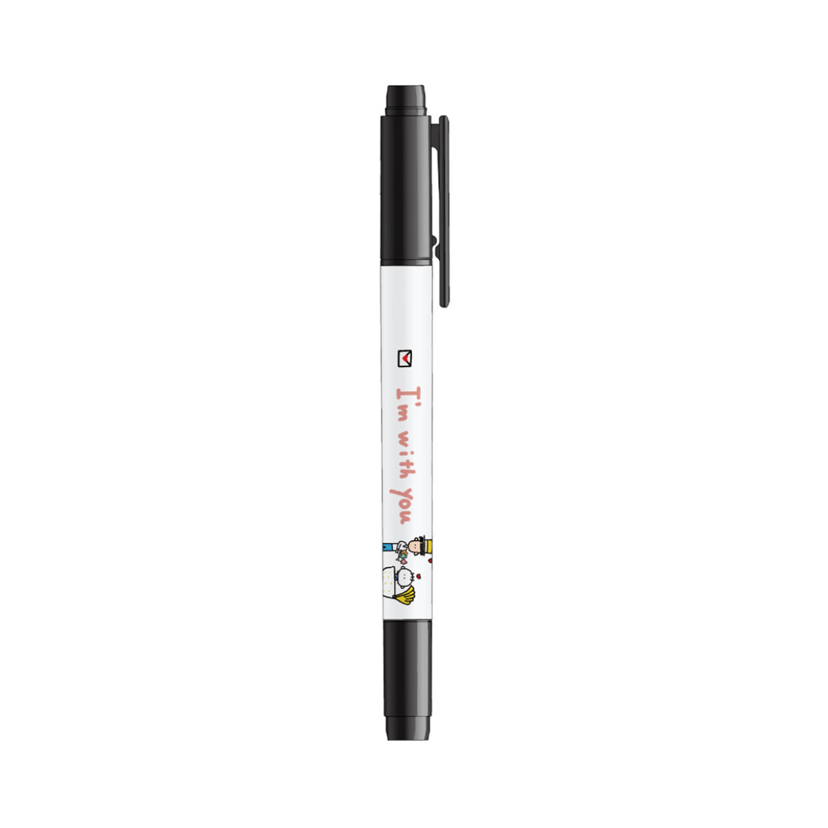 Pilot "I'm With You" Permanent Twinhead Marker