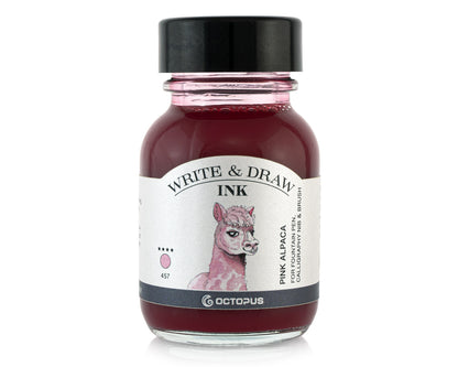 Octopus Fluids Pigmented Waterproof Document Proof Write and Draw Ink [50ml]