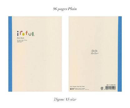 Sakae TP - Iroful (A5) Indigo Notebook