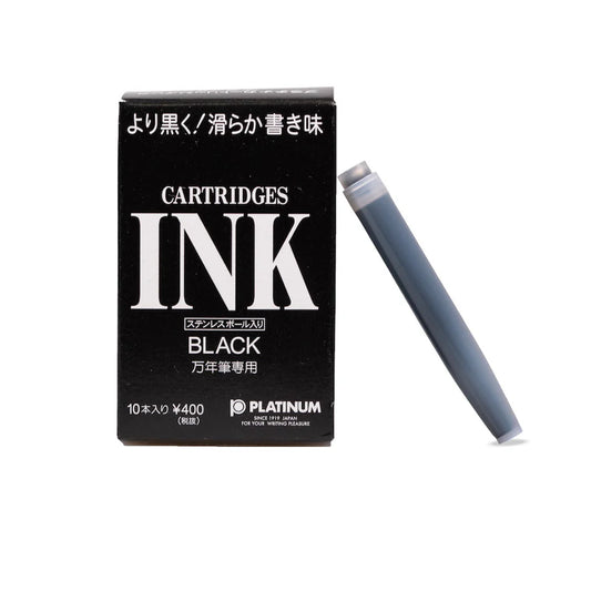 Platinum Fountain Pen Ink Cartridges 10 pcs