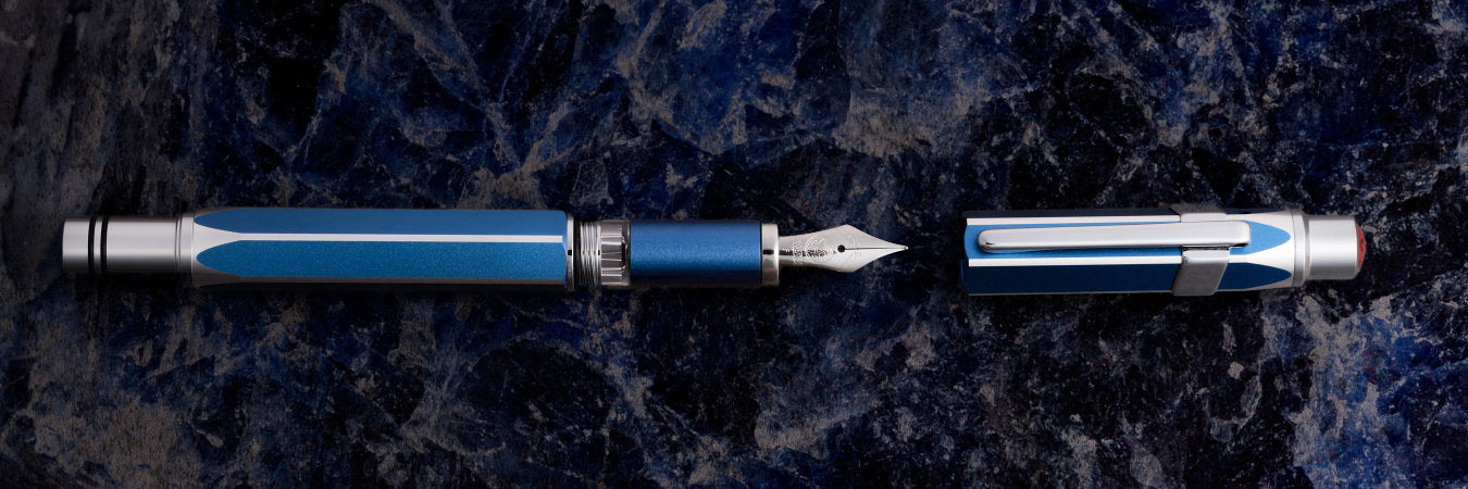 TWSBI Precision Fountain Pen Gemini Blue